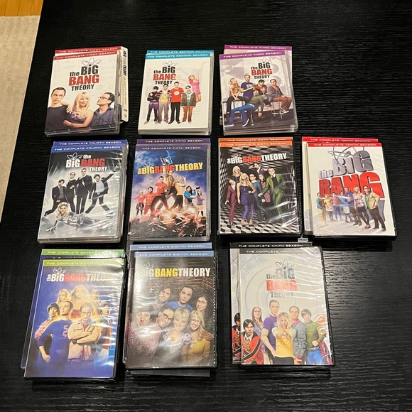 The Big Bang Theory Complete DVD Set Seasons 1-10, USED. - Picture 5 of 16